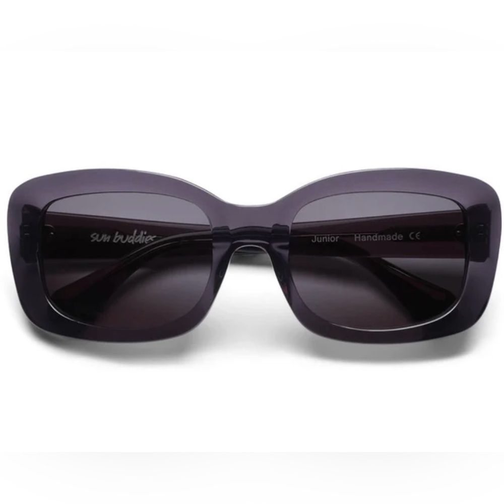 Sun buddies “Junior” unisex sunglasses in grey, Swedish design, Italian acetate